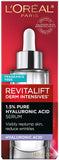 Hyaluronic Acid Serum for Skin, L'Oreal Paris Skincare Revitalift Derm Intensives 1.5% Pure Hyaluronic Acid Face Serum, Hydrates, Moisturizes, Plumps Skin, Reduces Wrinkles, Anti Aging Serum, 1.7 Oz